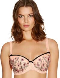 Freya Lingerie Kiyoko 1883 Underwired Padded Half Cup Bra in Blush Pink - Blush Pink
