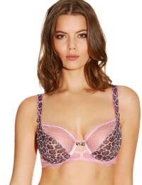 Freya Lingerie Minx 1781 Underwired Non Padded Plunge Balcony Bra - Pink